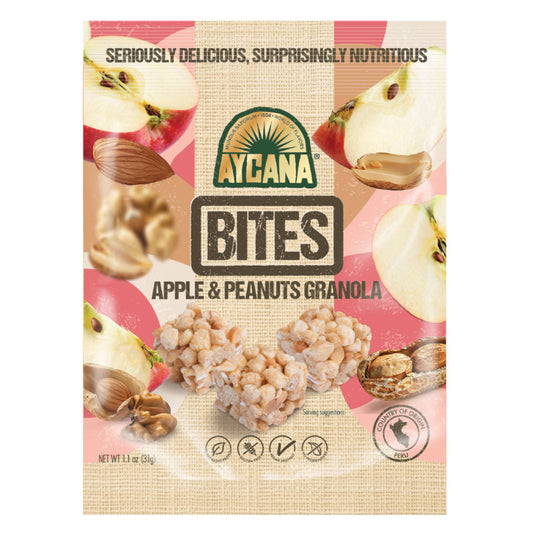 Aycana Bites Apple & Peanuts Granola