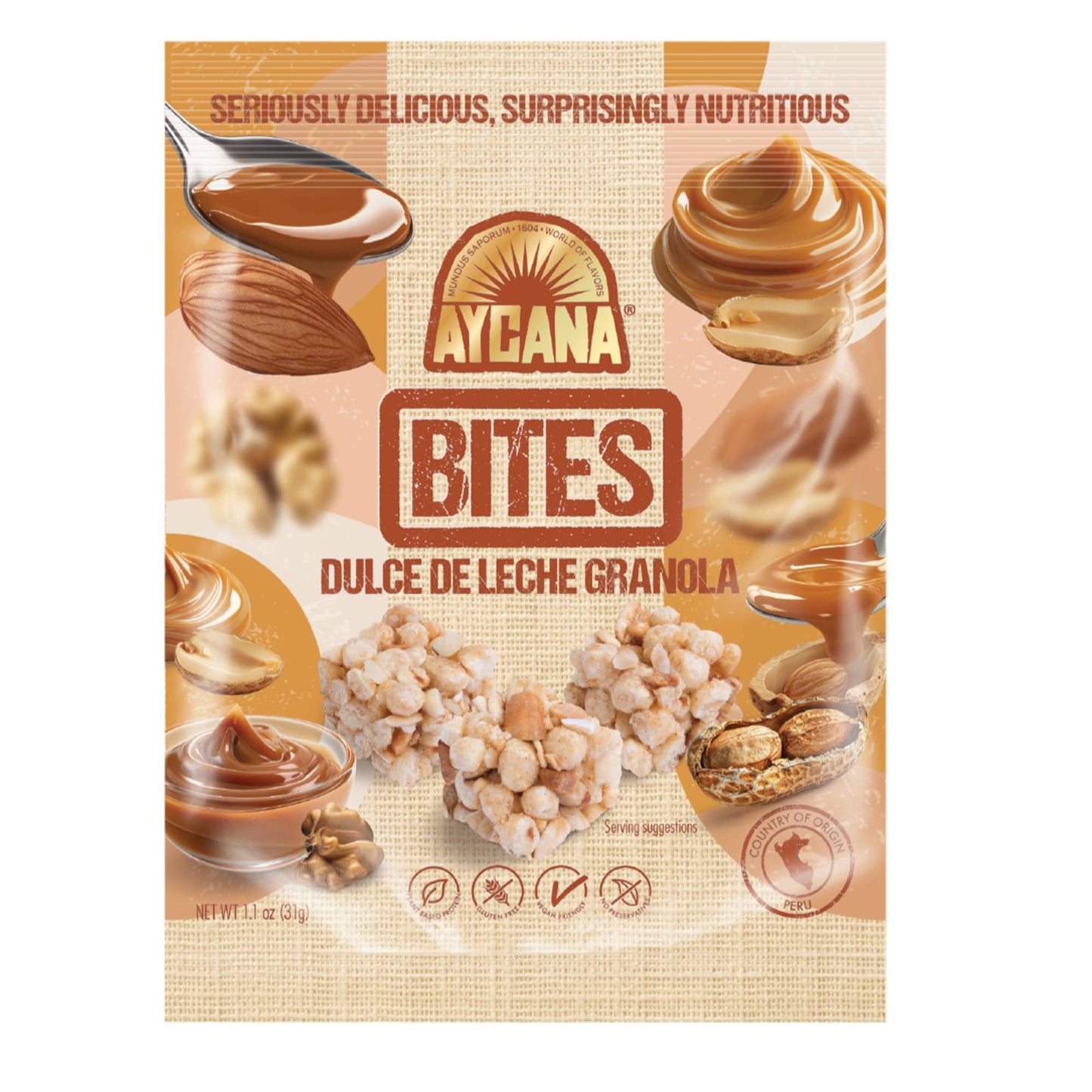 Aycana Bites Dulce de Leche Granola