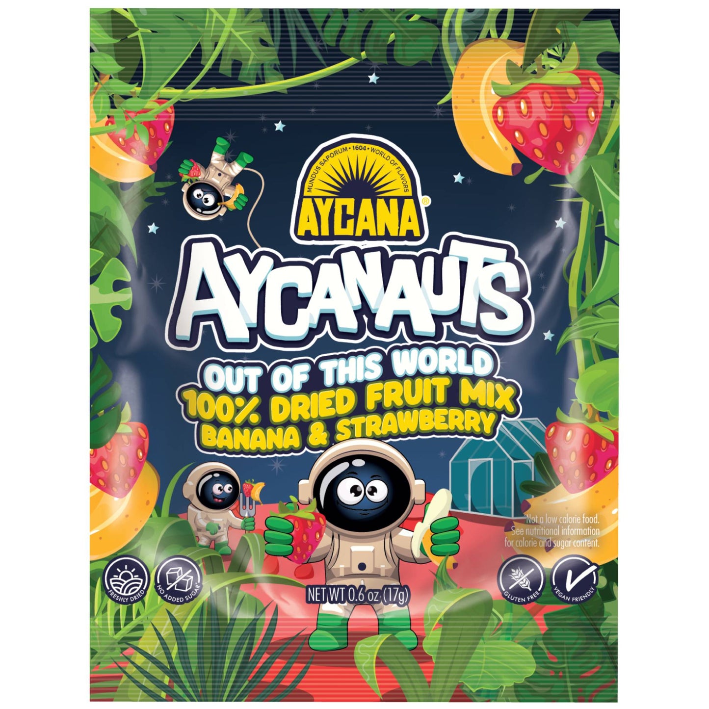 Aycanauts Crunchy Banana Strawberry